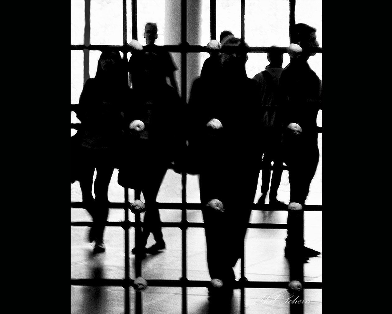 Caged but unaware